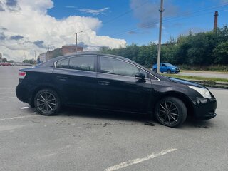 2010 Toyota Avensis III, чёрный, 850000 рублей, вид 3