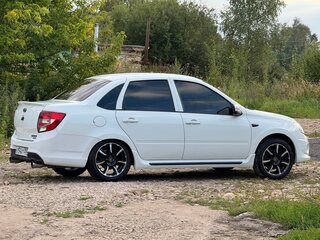2014 Lada (ВАЗ) Granta Sport I, белый, 600000 рублей, вид 5