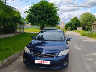 2010 Toyota Corolla X (E140, E150) Рестайлинг, синий, 820000 рублей, вид 2