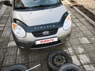 2009 Kia Morning I Рестайлинг 2, серый, 380000 рублей, вид 1