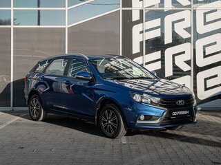 2021 Lada (ВАЗ) Vesta SW I, синий, 1165000 рублей, вид 1