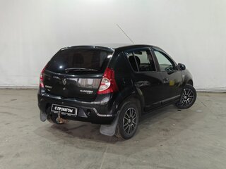 2013 Renault Sandero I, чёрный, 375000 рублей, вид 4