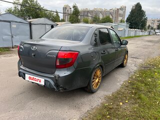 2017 Lada (ВАЗ) Granta I, серебристый, 110000 рублей, вид 3