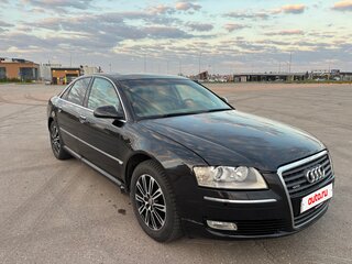 2005 Audi A8 II (D3) Рестайлинг, чёрный, 600000 рублей, вид 2