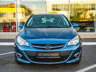 2013 Opel Astra J Рестайлинг, синий, 848000 рублей, вид 2