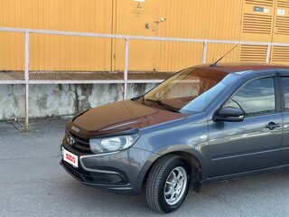 2018 Lada (ВАЗ) Granta I Рестайлинг, серебристый, 569000 рублей, вид 2