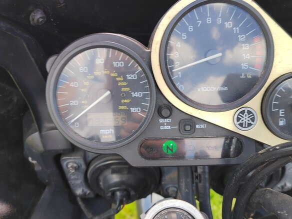 2000 Yamaha FZ6, чёрный, 300000 рублей - вид 8