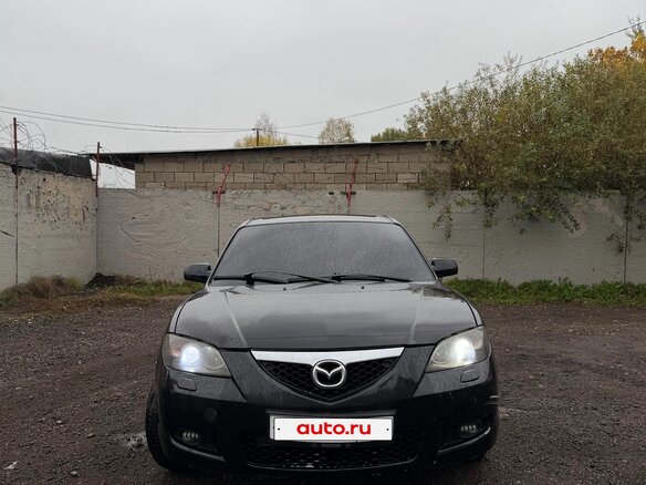 2006 Mazda 3 I (BK) Рестайлинг, чёрный, 385000 рублей