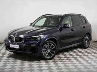 2019 BMW X5 40i IV (G05/G18), чёрный, 5500000 рублей, вид 1
