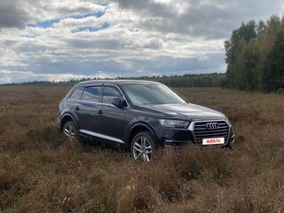 2018 Audi Q7 II (4M), чёрный, 4600000 рублей, вид 1