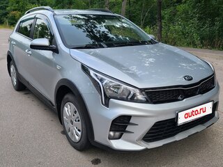 2021 Kia Rio X IV Рестайлинг, серый, 1655000 рублей, вид 3