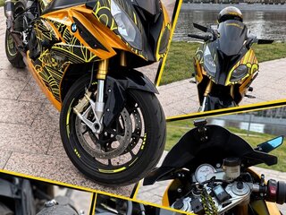 2018 BMW S 1000 RR, жёлтый, 1350000 рублей, вид 3