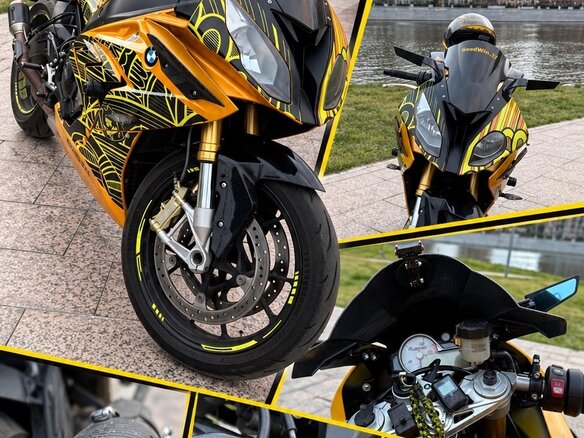 2018 BMW S 1000 RR, жёлтый, 1350000 рублей - вид 2