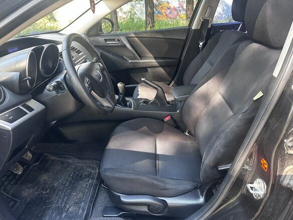 2010 Mazda 3 II (BL), чёрный, 599000 рублей - вид 12