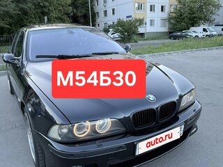 2003 BMW 5 серии 525i IV (E39) Рестайлинг, чёрный, 1100000 рублей, вид 1