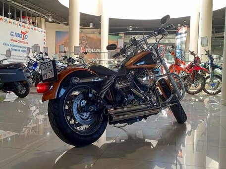 2008 Harley-Davidson Super Glide, оранжевый, 760000 рублей, вид 4