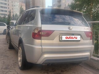 2006 BMW X3 30i I (E83), серебристый, 740000 рублей, вид 4