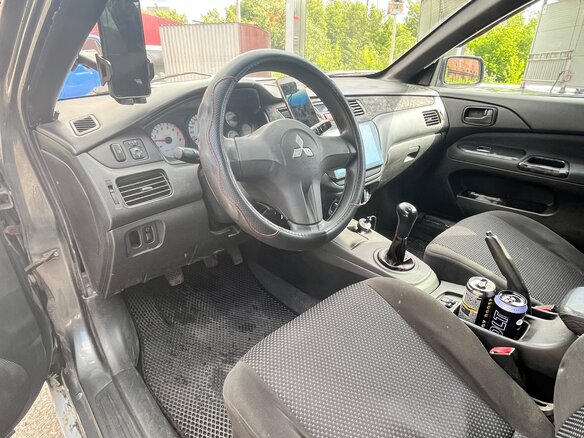 2007 Mitsubishi Lancer IX Рестайлинг, серый, 250000 рублей - вид 5