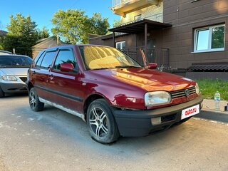 1997 Volkswagen Golf III, пурпурный, 150000 рублей, вид 3