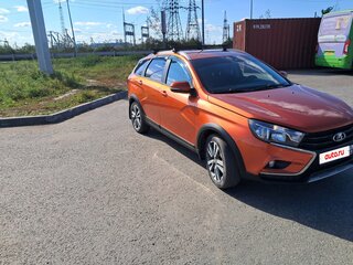 2020 Lada (ВАЗ) Vesta SW Cross I, оранжевый, 1040000 рублей, вид 2