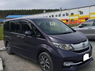 2017 Honda Stepwgn Spada V, фиолетовый, 2100000 рублей, вид 2