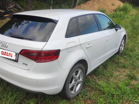 2014 Audi A3 III (8V), белый, 1300000 рублей - вид 6