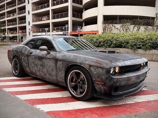 2017 Dodge Challenger R__T III Рестайлинг 2, серый, 4300000 рублей, вид 3