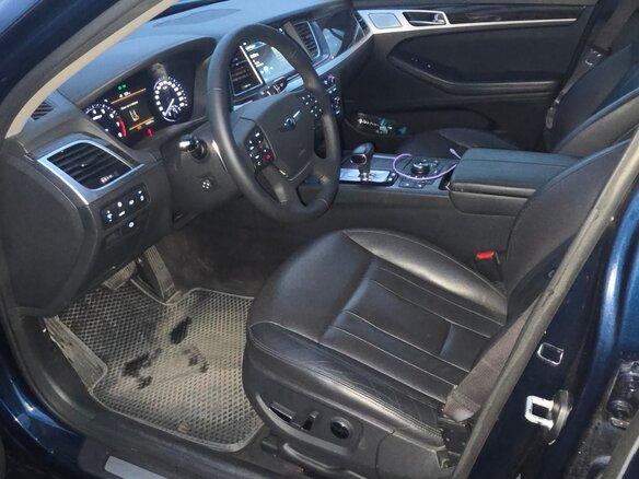 2017 Genesis G80 I, синий, 2200000 рублей - вид 8