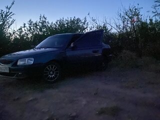 2008 Hyundai Accent ТагАЗ II, серый, 350000 рублей, вид 2