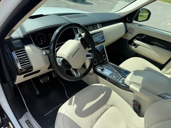 2019 Land Rover Range Rover IV Рестайлинг, белый, 6900000 рублей - вид 30