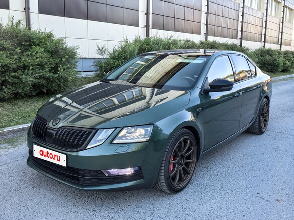 2020 Skoda Octavia III (A7) Рестайлинг, зелёный, 2350000 рублей