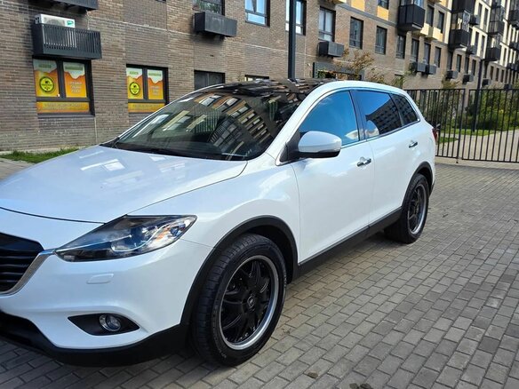 2012 Mazda CX-9 I Рестайлинг, белый, 1500000 рублей - вид 2
