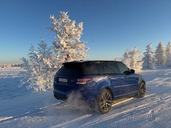 2015 Land Rover Range Rover Sport SVR II, синий, 4900000 рублей - вид 15