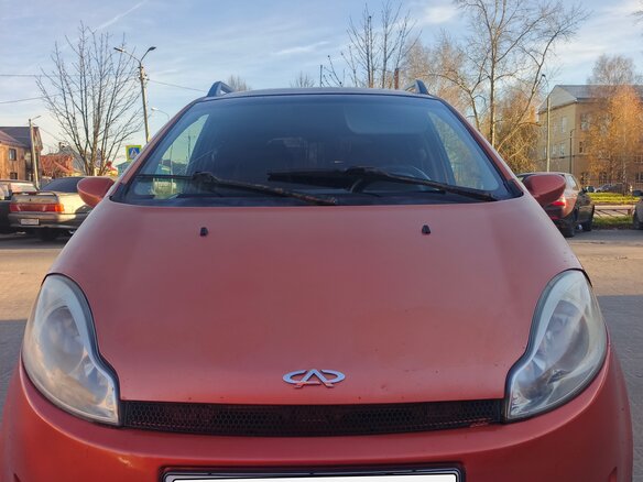 2009 Chery Kimo (A1), оранжевый, 155000 рублей - вид 2
