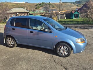 2004 Chevrolet Aveo I, голубой, 250000 рублей, вид 4