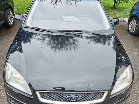 2007 Ford Focus II, чёрный, 560000 рублей, вид 3