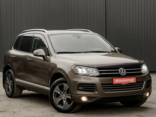 2012 Volkswagen Touareg II, коричневый, 1690000 рублей, вид 3