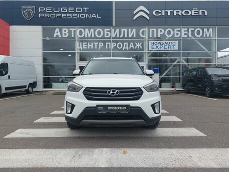 2017 Hyundai Creta I, белый, 1605000 рублей, вид 2
