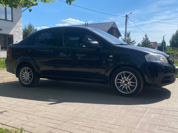 2007 Chevrolet Aveo I Рестайлинг, чёрный, 420000 рублей - вид 2