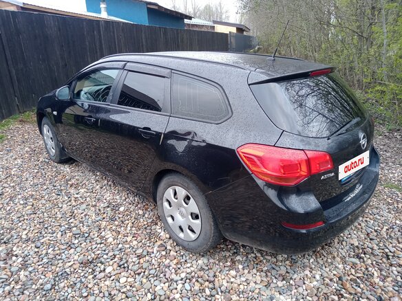 2012 Opel Astra J Рестайлинг, чёрный, 550000 рублей - вид 5