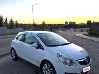 2010 Opel Corsa D Рестайлинг I, белый, 370000 рублей, вид 4