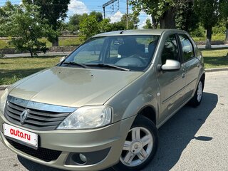 2012 Renault Logan I Рестайлинг, бежевый, 430000 рублей, вид 1