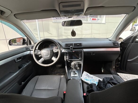 2007 Audi A4 III (B7), чёрный, 750000 рублей - вид 9
