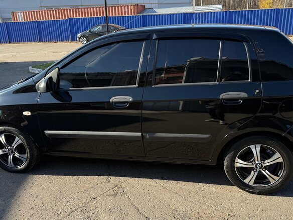 2004 Hyundai Getz I, чёрный, 310000 рублей - вид 5