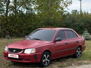 2006 Hyundai Accent ТагАЗ II, красный, 200000 рублей, вид 1