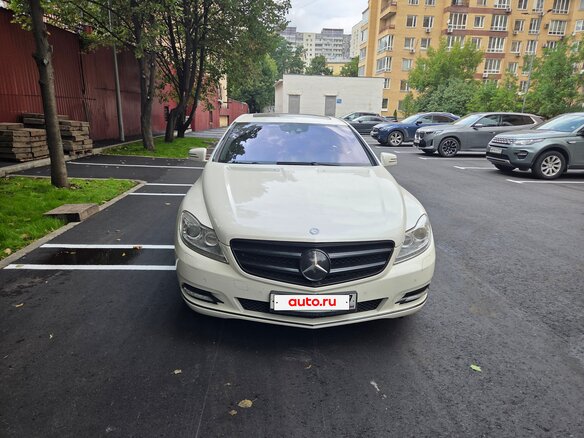2012 Mercedes-Benz CL-Класс 500 III (C216) Рестайлинг, белый, 2200000 рублей