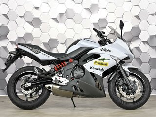2010 Kawasaki ER-6F (Ninja 650R), белый, 475000 рублей, вид 3