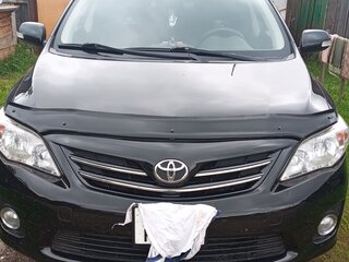 2013 Toyota Corolla X (E140, E150) Рестайлинг, чёрный, 1100000 рублей, вид 1