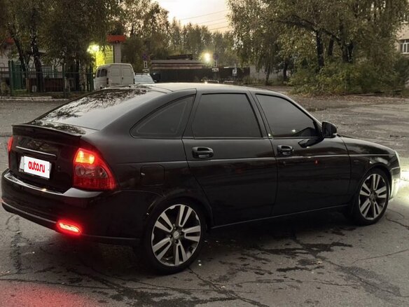2010 Lada (ВАЗ) Priora I, чёрный - вид 8
