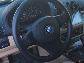 2006 BMW X5 3.0i I (E53) Рестайлинг, чёрный, 1250000 рублей, вид 5